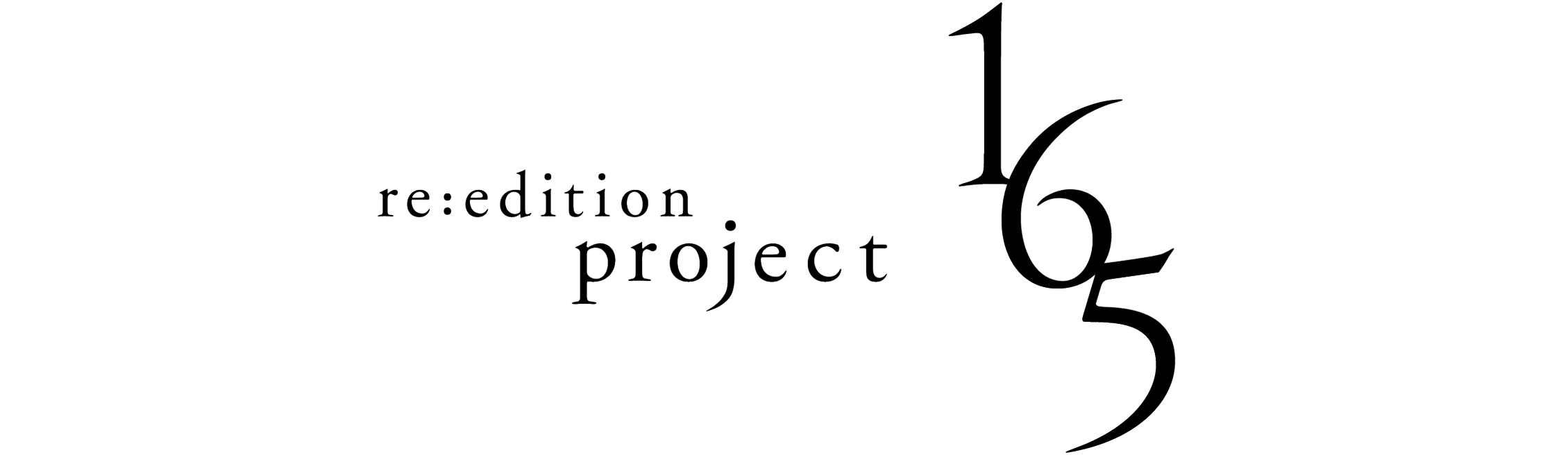 re:edition project 165(リ・エディション・プロジェクト 165)