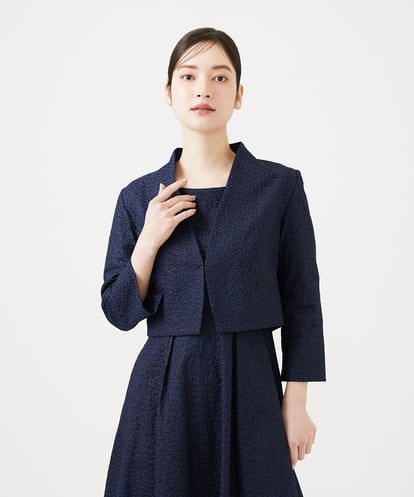 GDJGD84450 Sybilla フラワー総刺繡ボレロジャケット