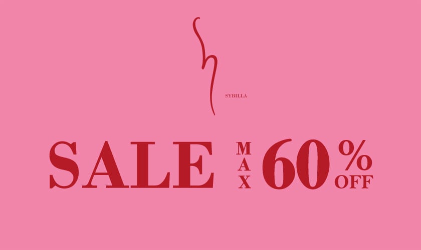 【S SYBILLA 】SALE MAX 60%OFF