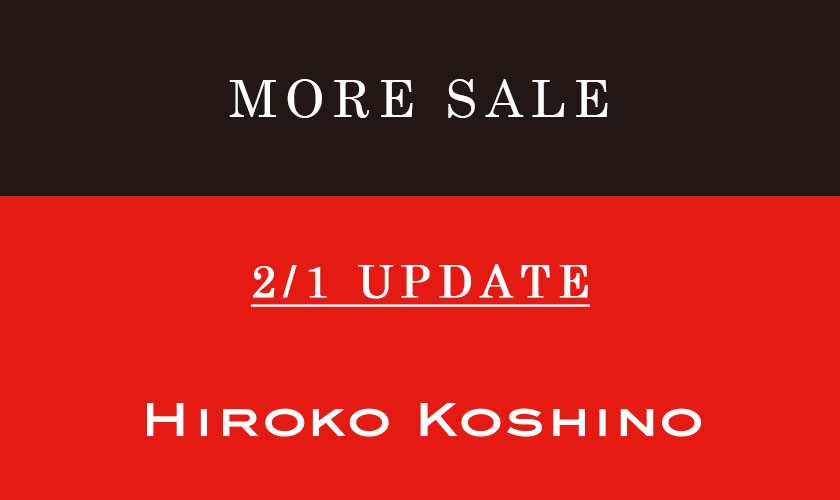 MORE SALE-2/1 UPDATE-