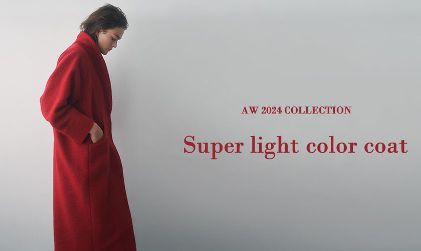 【S SYBILLA】AW24 - Super light color coat -