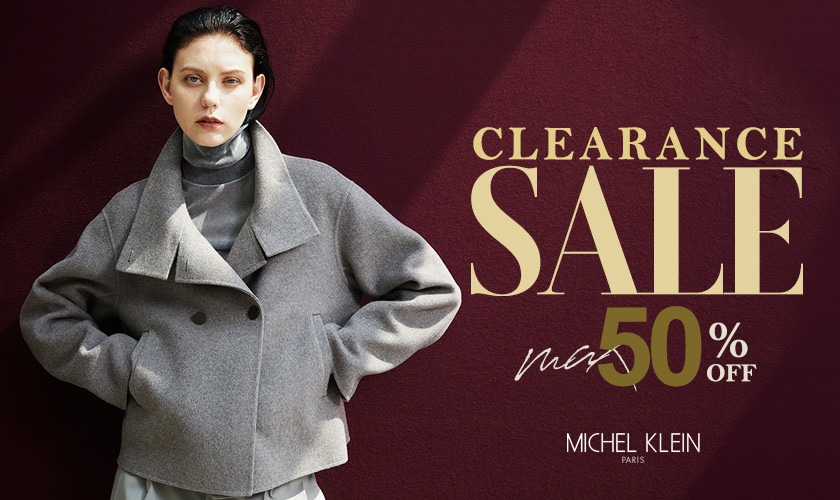 最大50%OFF CLEARANCE SALE