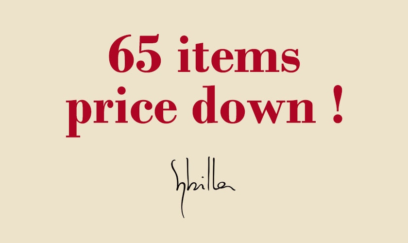 【1/1更新】65 items price down！