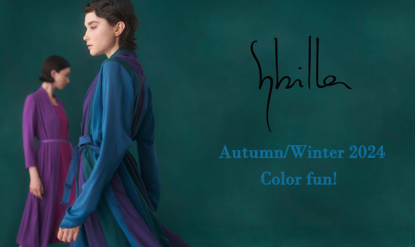 Sybilla Autumn/Winter 2024 - Color fun! - ２