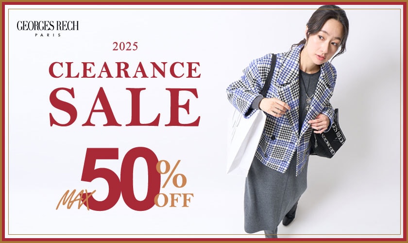 【CLEARANCE SALE】冬のクリアランスセールが待望のスタート！