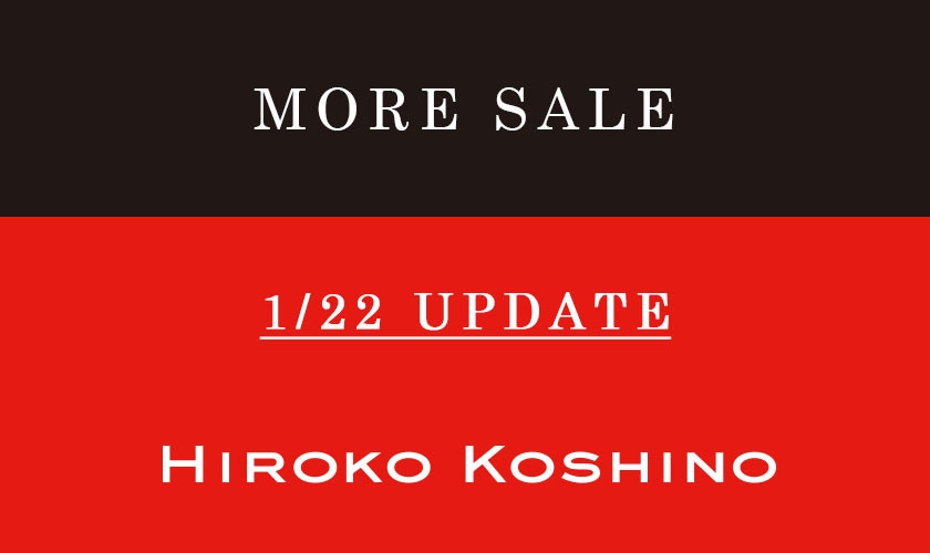 MORE SALE-1/22 UPDATE-