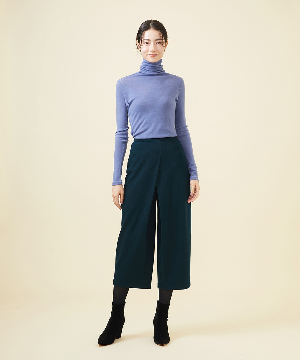 Wool turtle neck Blue