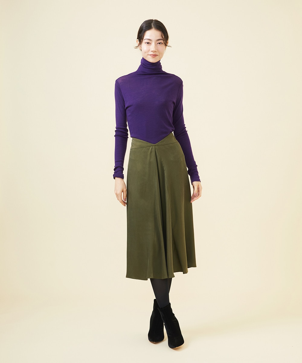 Wool turtle neck Purple