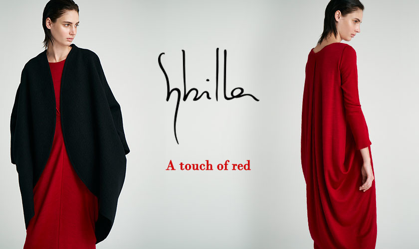 Sybilla Winter 2022 collection - A touch of red -