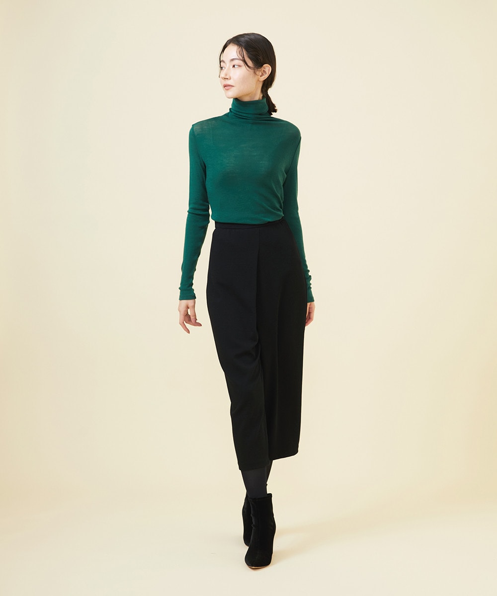 Wool turtle neck Green