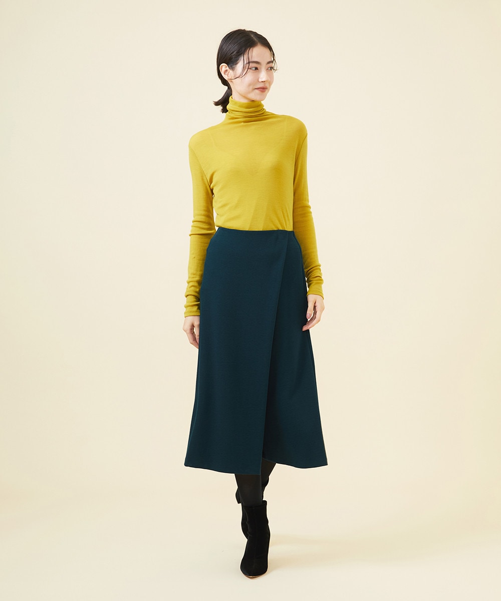 Wool turtle neck Yellow