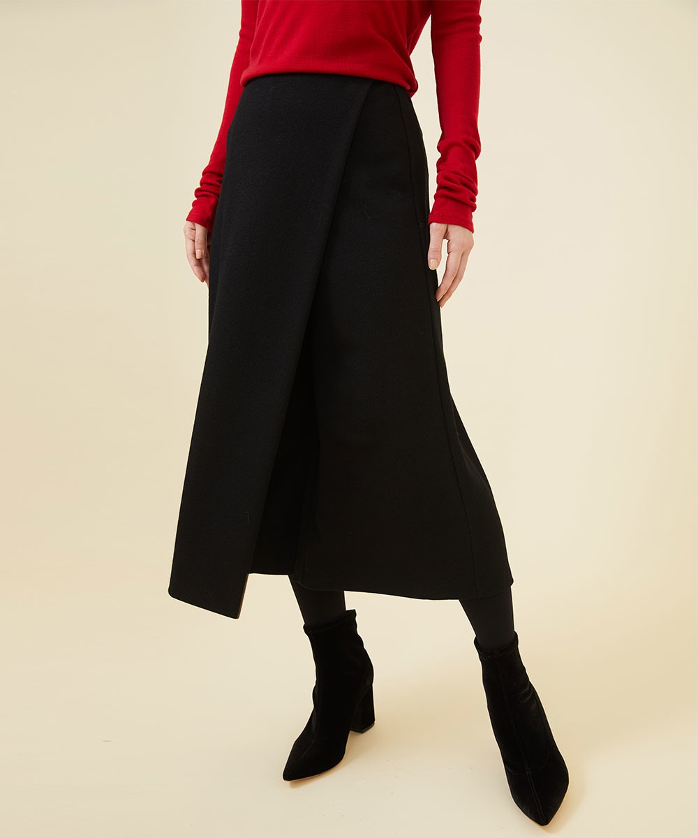 Skirt like culotte pants