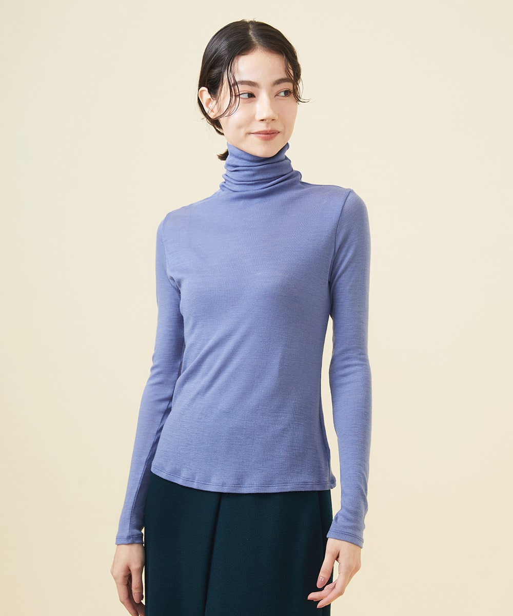 Wool turtle neck