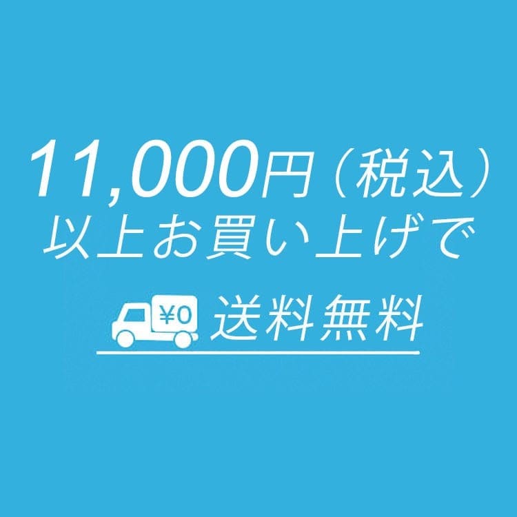 11,000円（税込）以上で送料無料！