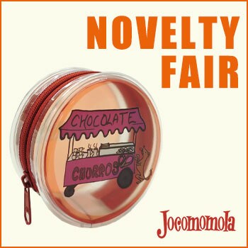 NOVELTY FAIR「ホコモモラ ラウンドミニポーチ」