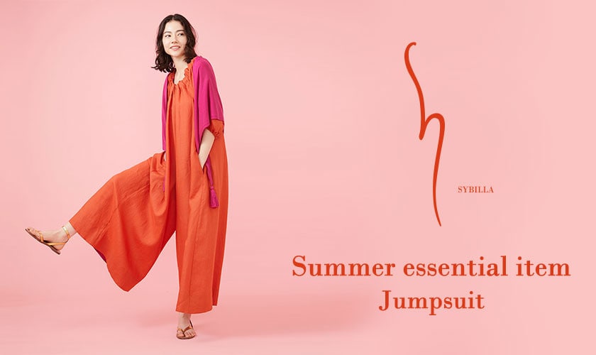 S SYBILLASS 2024 Summer essential item jumpsuit