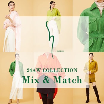 【S SYBILLA】AW24 - Mix & Match -