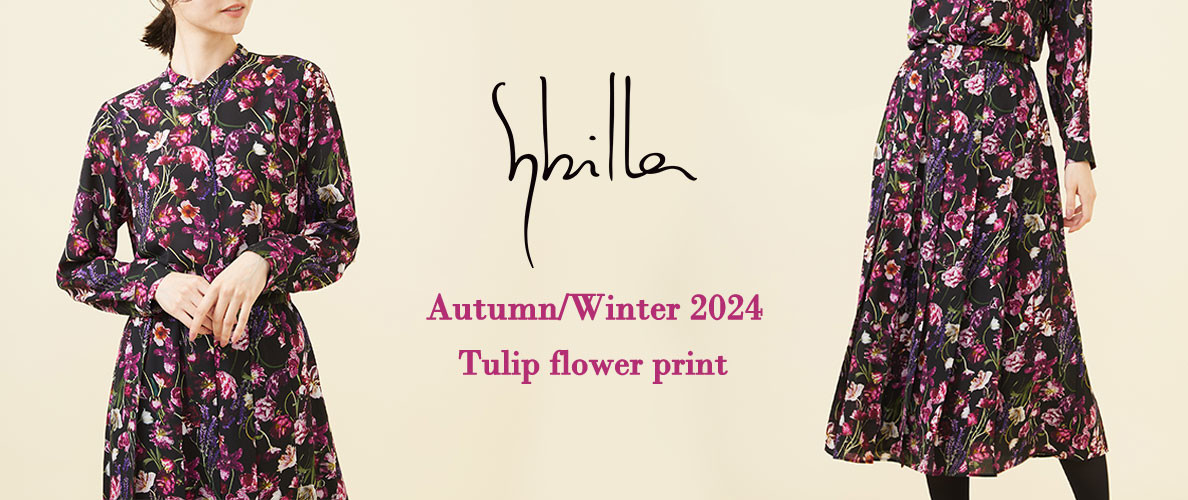 Sybilla Autumn/Winter 2024 - Tulip flower print - 