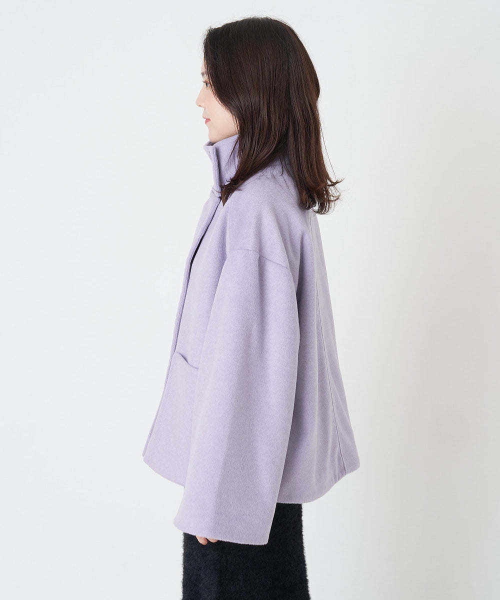 カシミヤフーディー付きコート(その他のジャケット・スーツ) | A de