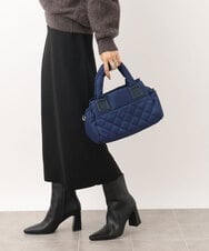 BJCAA03160 MK MICHEL KLEIN BAG(MK ミッシェルクラン バッグ) [2WAY/軽量]キルティングミニボストンバッグ ブルー