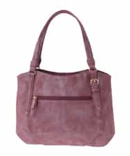 BKBAA26160 MK MICHEL KLEIN BAG(MK ミッシェルクラン バッグ) [2WAY]タックラウンドトートバッグ レッド