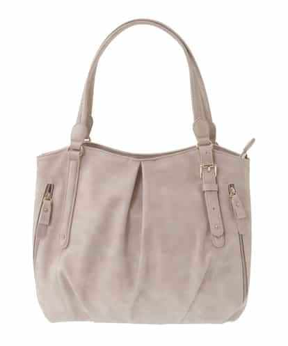 BKBGA26160 MK MICHEL KLEIN BAG [2WAY]タックラウンドトートバッグ