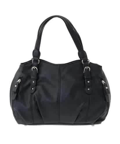 BKCAA04140 MK MICHEL KLEIN BAG [2WAY]ベルトアクセントラウンドトートバッグ