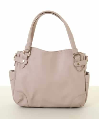 BKCGA08150 MK MICHEL KLEIN BAG [2WAY]サイドポケットデザイントートバッグ