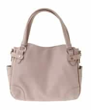 BKCGA08150 MK MICHEL KLEIN BAG(MK ミッシェルクラン バッグ) [2WAY]サイドポケットデザイントートバッグ ピンク