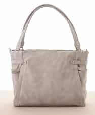 BKCGM03140 MK MICHEL KLEIN BAG(MK ミッシェルクラン バッグ) [2WAY]フェイクレザートートバッグ ライトグレー