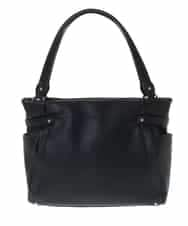 BKCGM03140 MK MICHEL KLEIN BAG(MK ミッシェルクラン バッグ) [2WAY]フェイクレザートートバッグ ブラック