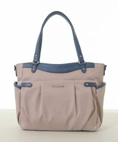 BKRGA31180 MK MICHEL KLEIN BAG [撥水/2WAY]サイドポケットパイピングバッグ