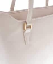 BPBAV12140 MK MICHEL KLEIN BAG(MK ミッシェルクラン バッグ) [2WAY]合成皮革スクエアトートバッグ ピンク