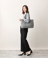 BPBEV21220 MK MICHEL KLEIN BAG(MK ミッシェルクラン バッグ) [AGS搭載/A4サイズ対応]機能性スクエアトートバッグ グレー