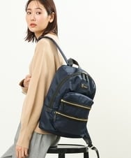 BPCAT41150 MK MICHEL KLEIN BAG(MK ミッシェルクラン バッグ) ダブルスナップデザインリュック ネイビー