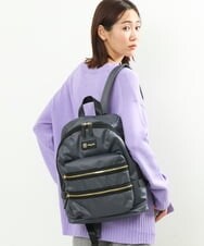 BPCAT41150 MK MICHEL KLEIN BAG(MK ミッシェルクラン バッグ) ダブルスナップデザインリュック グレー