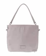 BPCGA39150 MK MICHEL KLEIN BAG(MK ミッシェルクラン バッグ) [2WAY]メタルタグアクセントトートバッグ ラベンダー