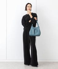 BPCLV93160 MK MICHEL KLEIN BAG(MK ミッシェルクラン バッグ) [2WAY]合成皮革タックデザインバッグ レッド