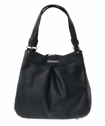 BPCLV93160 MK MICHEL KLEIN BAG [2WAY]合成皮革タックデザインバッグ