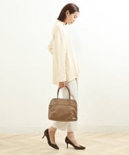 BPKAS11260 MK MICHEL KLEIN BAG(MK ミッシェルクラン バッグ) [2WAY]カウレザースクエアバッグ ベージュ