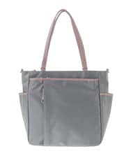 BPRAA04190 MK MICHEL KLEIN BAG(MK ミッシェルクラン バッグ) [2WAY]レザージョイントナイロントートバッグ ベージュ