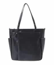 BPRAA04190 MK MICHEL KLEIN BAG(MK ミッシェルクラン バッグ) [2WAY]レザージョイントナイロントートバッグ ブラック