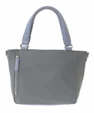 BPRAA13150 MK MICHEL KLEIN BAG(MK ミッシェルクラン バッグ) [2WAY]異素材ジョイントミニトートバッグ グレー