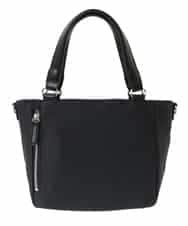 BPRAA13150 MK MICHEL KLEIN BAG(MK ミッシェルクラン バッグ) [2WAY]異素材ジョイントミニトートバッグ ブラック