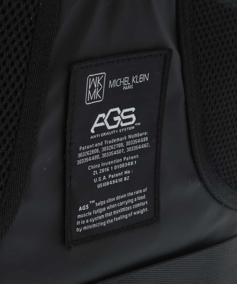 BPRGS39200 MK MICHEL KLEIN BAG(MK ミッシェルクラン バッグ) [AGS搭載][裏地抗菌加工]ユーティリティーバックパック ブラック