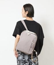 BPRGV51160 MK MICHEL KLEIN BAG(MK ミッシェルクラン バッグ) タックデザインコンパクトリュック ベージュ