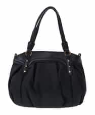 BPRJV81180 MK MICHEL KLEIN BAG(MK ミッシェルクラン バッグ) [2WAY・撥水]異素材ドッキングミニトートバッグ ブラック