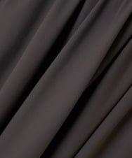 F1HHV02150 MK MICHEL KLEIN(小さいサイズ)(メゾン ドゥ サンク) 【小さいサイズ】ギャザーフレアスカート/接触冷感/速乾/洗える キャメル