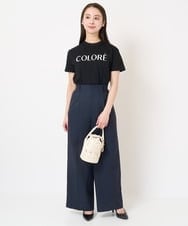 F6KGV40120 MICHEL KLEIN(小さいサイズ)(メゾン ドゥ サンク) [小さいサイズ]コンパクトロゴTシャツ ホワイト(90)