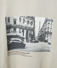 F6KJV40120 MICHEL KLEIN(小さいサイズ)(メゾン ドゥ サンク) [小さいサイズ]フォトプリントTシャツ ホワイト(90)